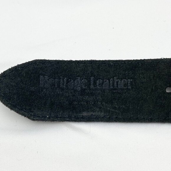 Heritage Leather Handmade Belt - Picture 4 of 9